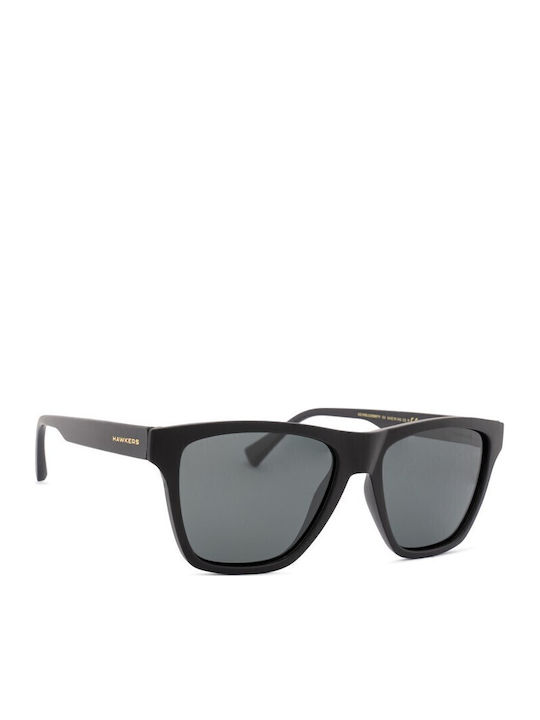 Hawkers One LS Men's Sunglasses with Brown Tartaruga Plastic Frame and Gray Polarized Lens HKRS4060