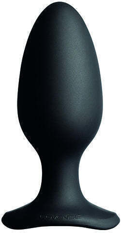 Lovense Hush 2 Anal Plug with Wireless Function and Vibration Small Black