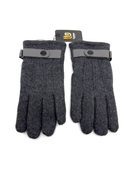 Gray Wolle Handschuhe Berührung