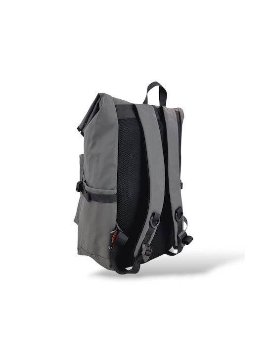 Playbags Fabric Backpack Waterproof Gray 18lt