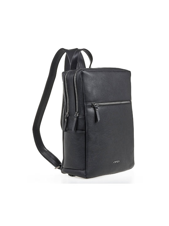 Verde Men's Backpack Black