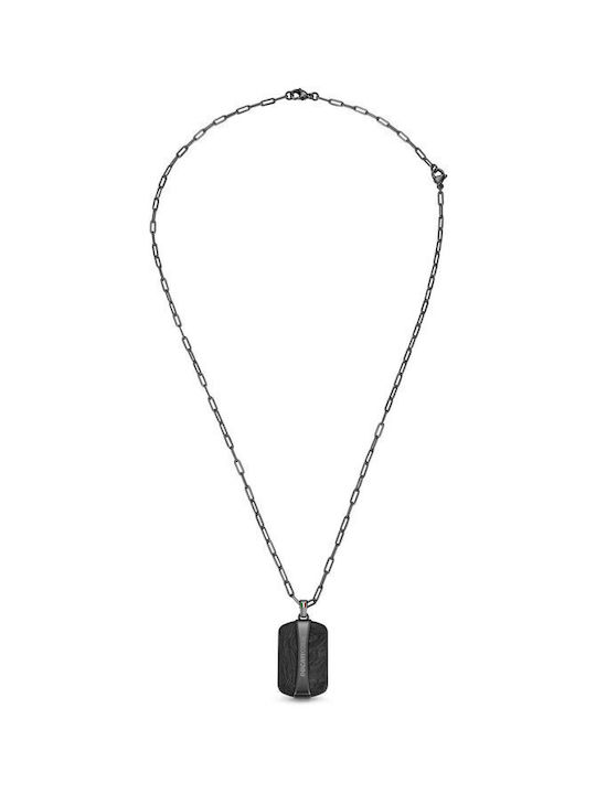 Ducati Necklace from Steel Black