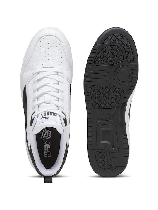 Puma Rebound V6 Sneakers Λευκά