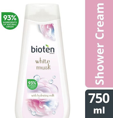 Bioten White Musk Baie cremoasă Musc alb (1x750ml) 750ml