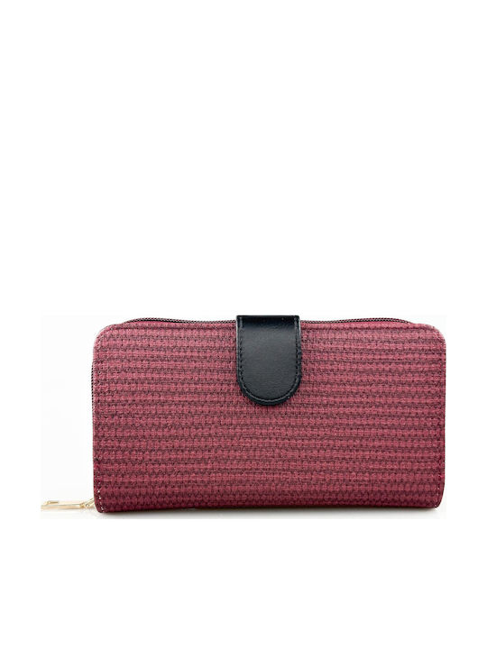Large Women's Wallet Classic Burgundy