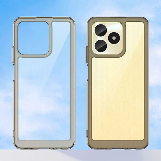 Colorful Series Задна корица Силикон Прозрачен (Realme C51)
