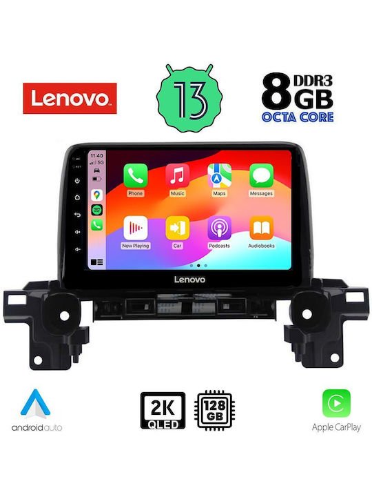 Lenovo Car-Audiosystem 2017> (Bluetooth/USB/AUX/WiFi/GPS/Apple-Carplay/Android-Auto) mit Touchscreen 9"