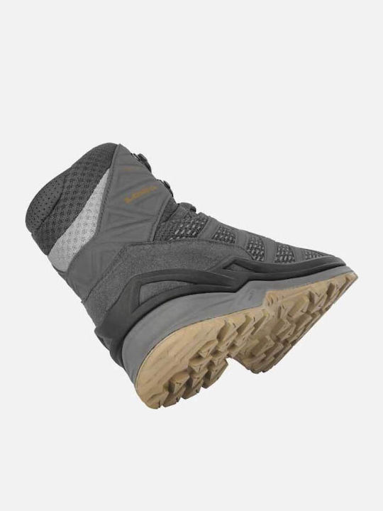 Lowa Ferrox Men's Hiking Boots Waterproof with Gore-Tex Membrane Gray