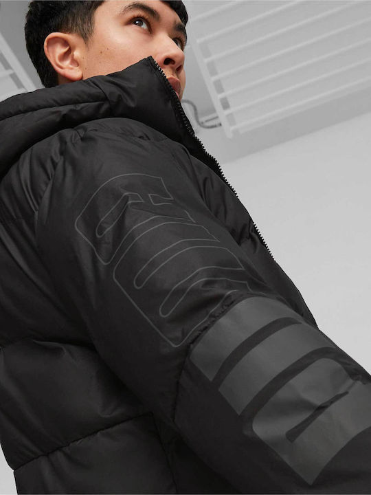 Winter Jacke Puffer Schwarz