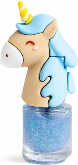 Martinelia Unicorn Children's Children's Nail Polish Pink-Purple-Light Blue-Green (Various Designs) 1pc
