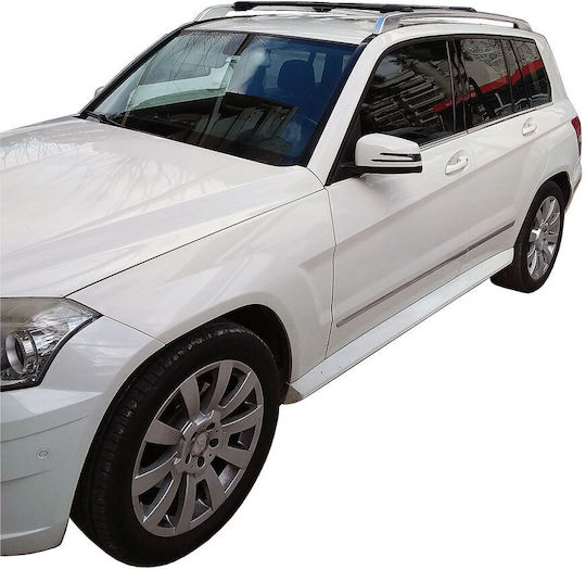 Yakima für Mercedes-Benz GLK (mit Dachträgerfüßen) Silber