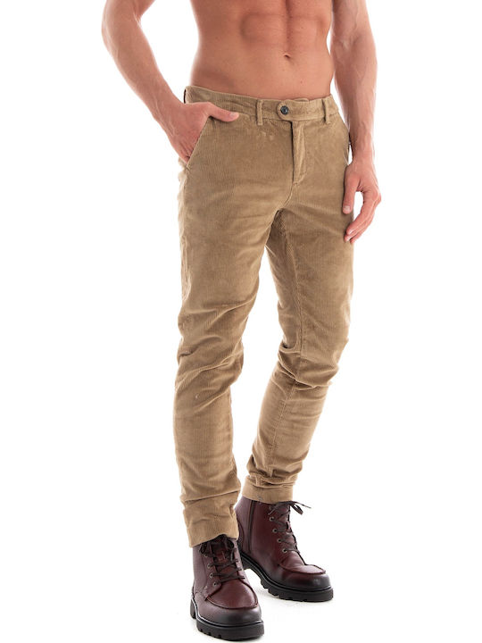 Trousers Chino in Slim Fit Ecru