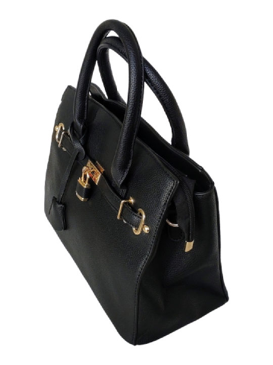 My Shoe Fashion Leather Women's Bag Hand Black