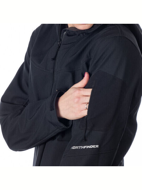 Softshell Γυναικείο Μπουφάν Μαύρο