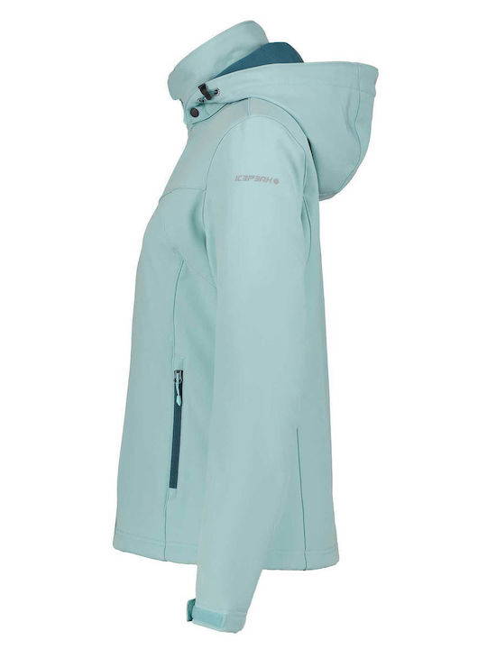 Brenham Women's Short Puffer Jacket for Winter Green