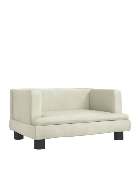 vidaXL Sofa Dog Beige 60x40cm vidaXL Sofa Dog Beige 60x40cm