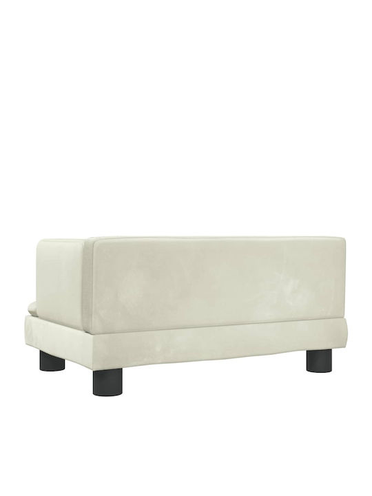 vidaXL Sofa Hundebett Beige 60x40cm.
