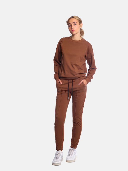 Paco & Co Women's Sweatshirt Brown