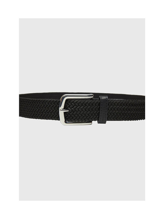 Funky Buddha Men's Belt Black