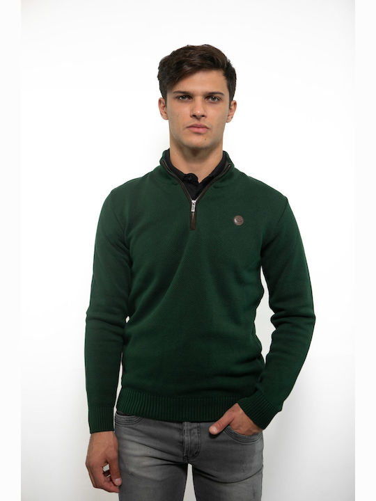 Side Effect Men's Long Sleeve Sweater Green