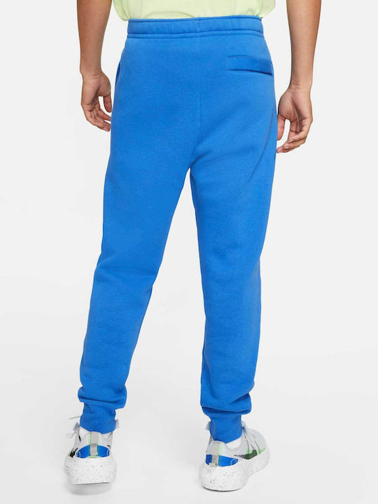 Nike Men's Sweatpants with Rubber Blue