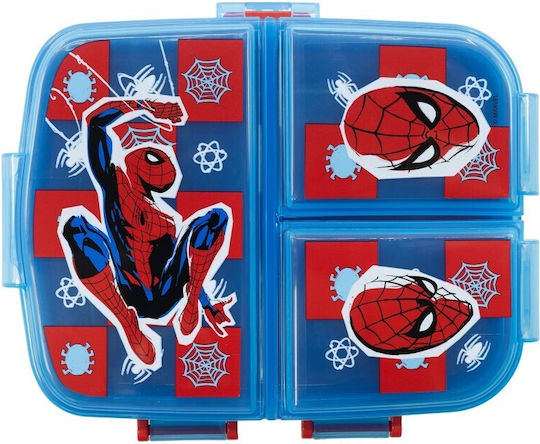 Stor Plastic Kids' Food Container Spiderman