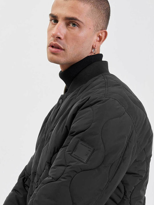 Winter Jacket Bomber Black