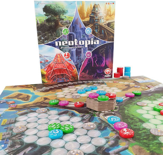 Настолна игра Neotopia за 2-4 играчи 8+ години (EN) Arcane Wonders