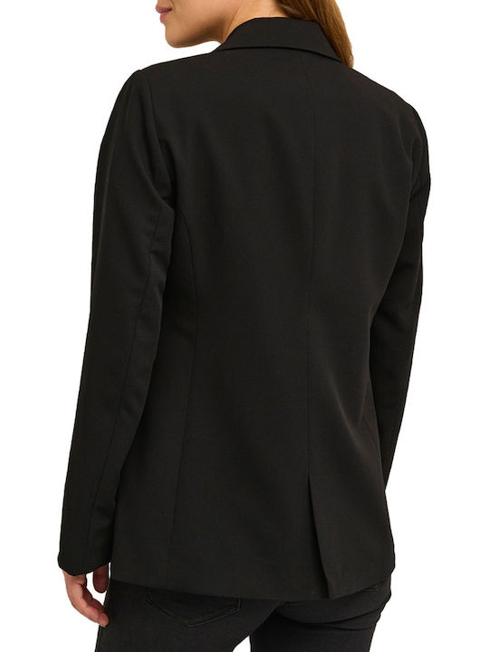 Kaffe Damen Blazer Schwarz