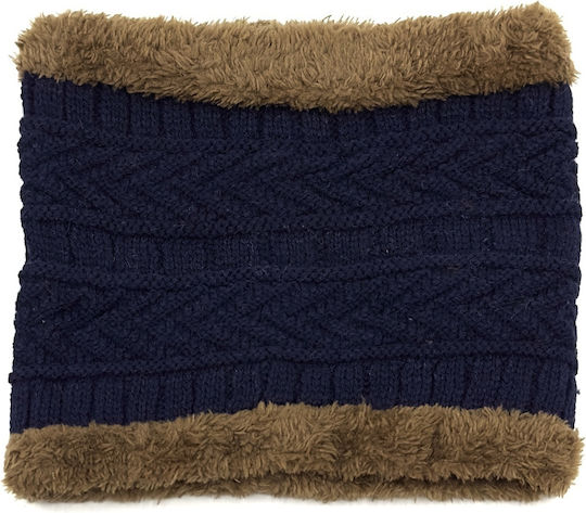 Knitted Beanie Cap Blue