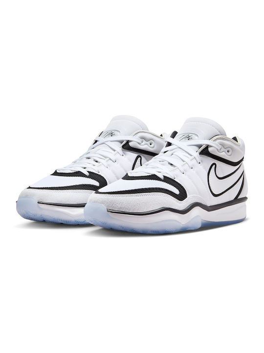 Nike G.T. Hustle 2 Ψηλά Μπασκετικά Παπούτσια White / Black