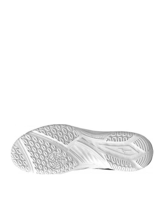 Mizuno Crossmatch Sword Ποδοσφαιρικά Παπούτσια Σάλας Λευκά