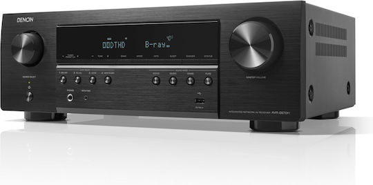 Denon AVR-S670H Home Cinema Amplifier 4K/8K 5.2 Channels with HDR and Dolby Atmos Black