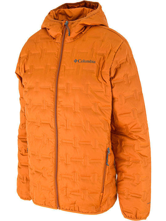 Columbia Delta Ridge Men's Winter Jacket Waterproof Orange