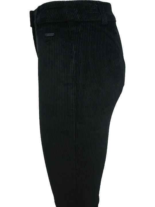 Jogginghose Samt Schwarz