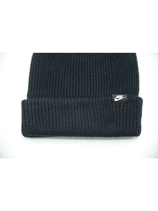 Nike Futura Beanie Unisex Σκούφος Πλεκτός σε Μαύρο χρώμα