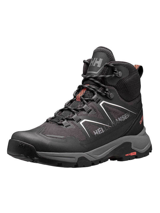 Helly Hansen Cascade Γυναικεία Ορειβατικά Μποτάκια Μαύρα