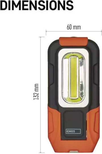 Emos Jobsite Light LED with Brightness up to 180lm