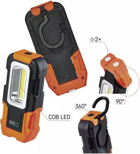 Emos Jobsite Light LED with Brightness up to 180lm