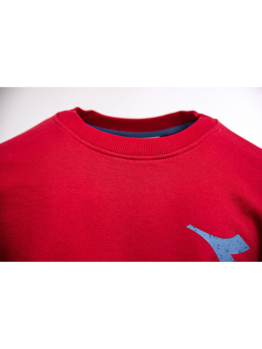 Diadora Herren Sweatshirt Rot