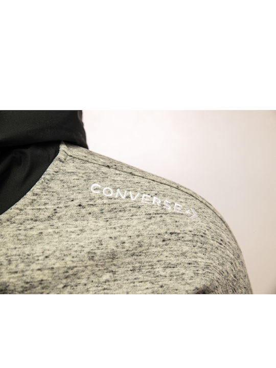 Graue Kapuzen-Sweatshirt