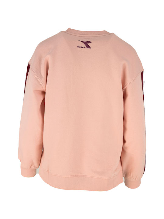 Diadora Kinder Sweatshirt Rosa