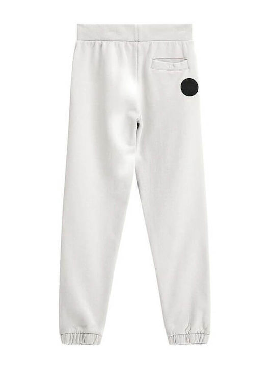 Guess Copilăresc Pantalon de Trening Ecru 1buc