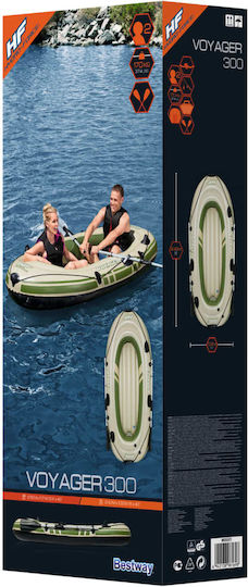 Bestway Надуваема Лодка Beige с Весла 243x102бр