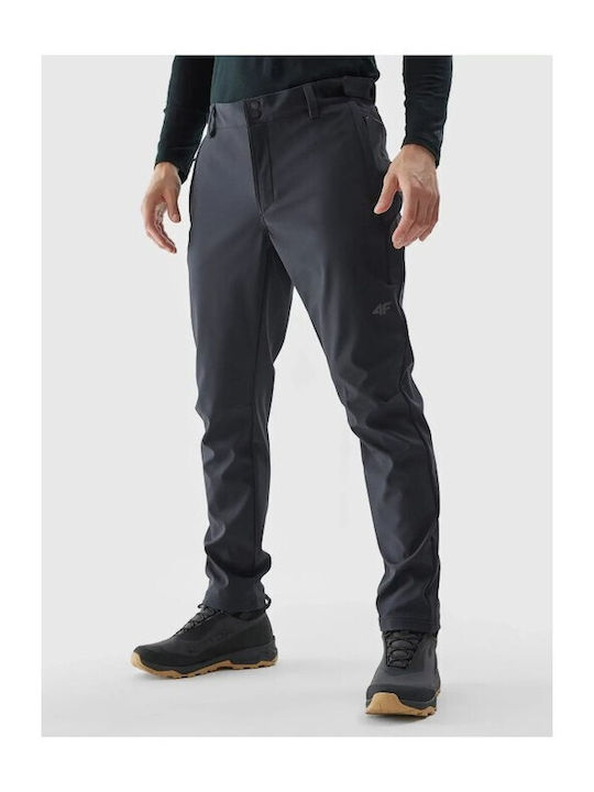 4F Men's Hiking Long Trousers Black