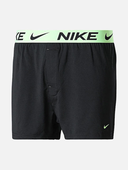 Nike Boxeri pentru bărbați Negre 3Pachet