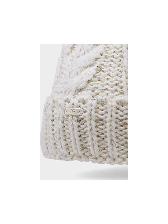 4F Kids Beanie Knitted Beige