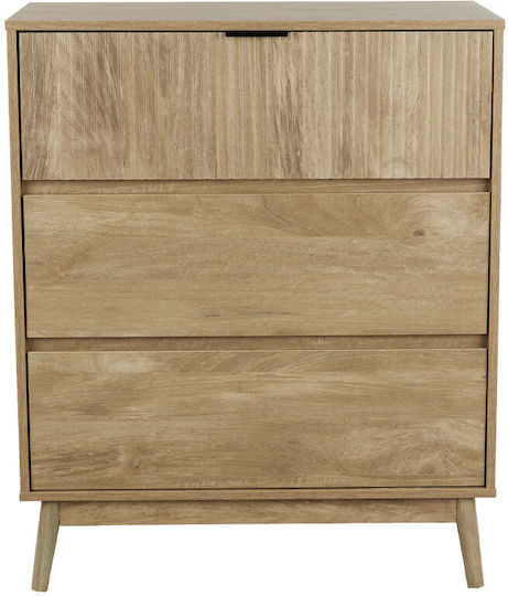 Comoda pentru Dormitor Canal cu 3 sertare 80x39x80buc