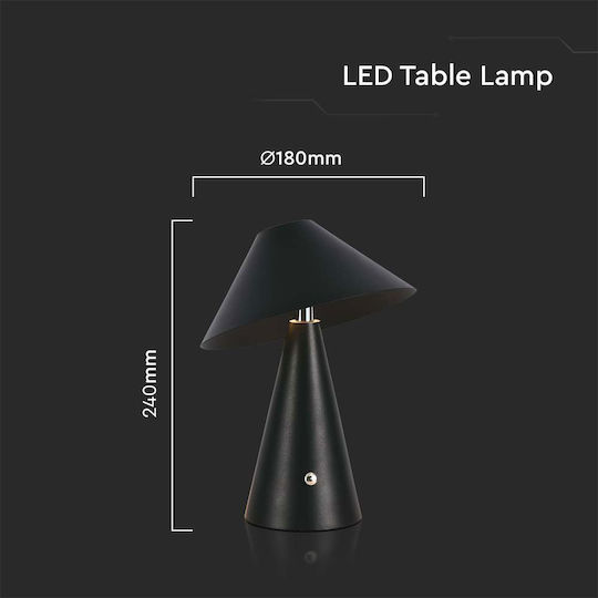 V-TAC Dekorative Lampe Schwarz