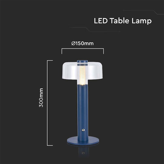 V-TAC Διακοσμητικό Φωτιστικό LED Θερμό Λευκό 3000K 30εκ.